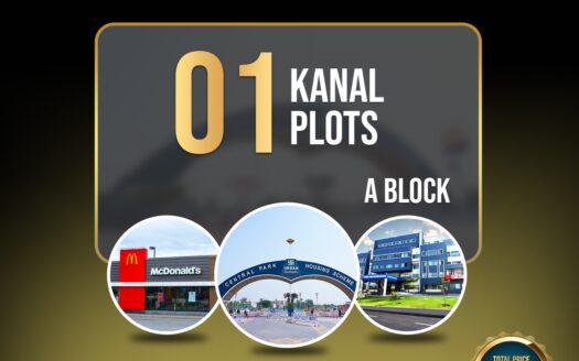 1 Kanal Plot for sale in Central Park Lahore