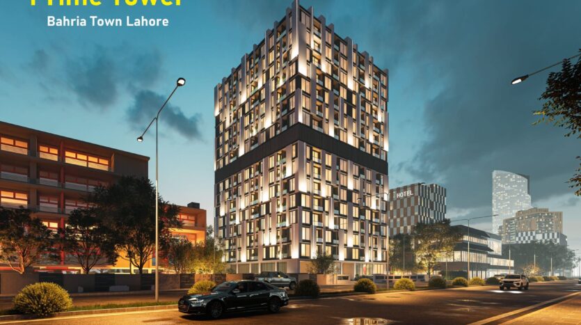 Prime Tower Luxury Apartments in Bahria Town Lahore