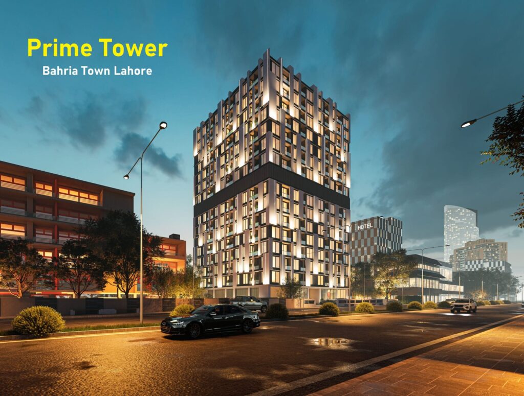 Prime Tower Luxury Apartments in Bahria Town Lahore
