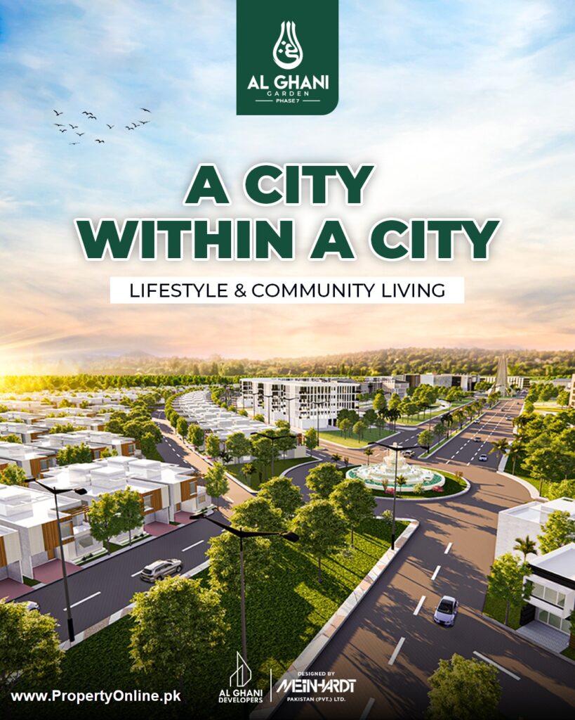 A City within a City of Lahore Al Ghani Garden