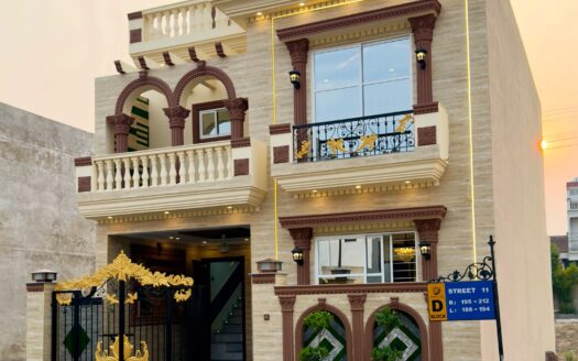 5.75 Marla Classical Design House For Sale In Palm City Lahore
