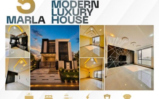 5 Marla Ultra Modern Luxury House for Sale – Citi Housing B Block