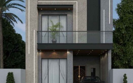 Luxury 5 marla house in Bankers Society
