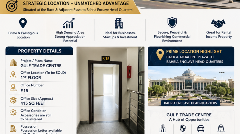 Bahria Enclave Office Brochure AD