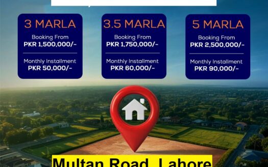 Plot on Installments in Lahore