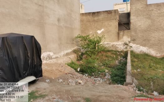 4.25 Marla plot for sale in Green Avenue Society, College Road, Lahore