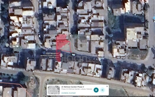 4 Marla Corner Plot for sale with extra 32 square ft residential plot for sale
